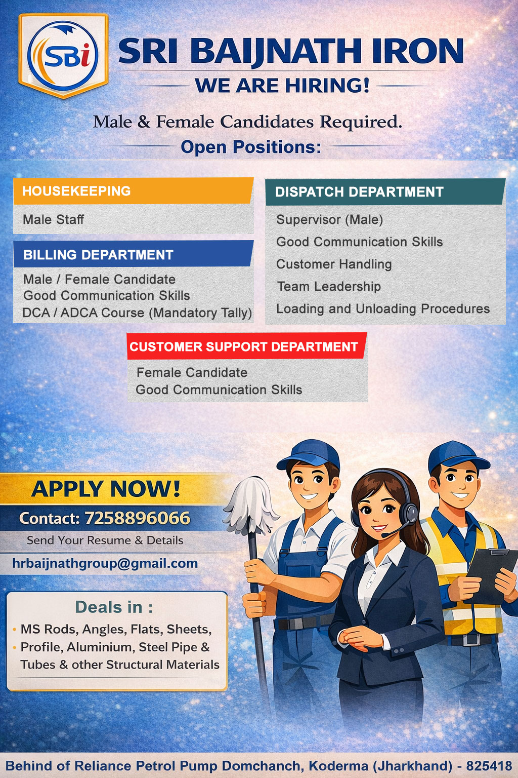 Hiring Notice